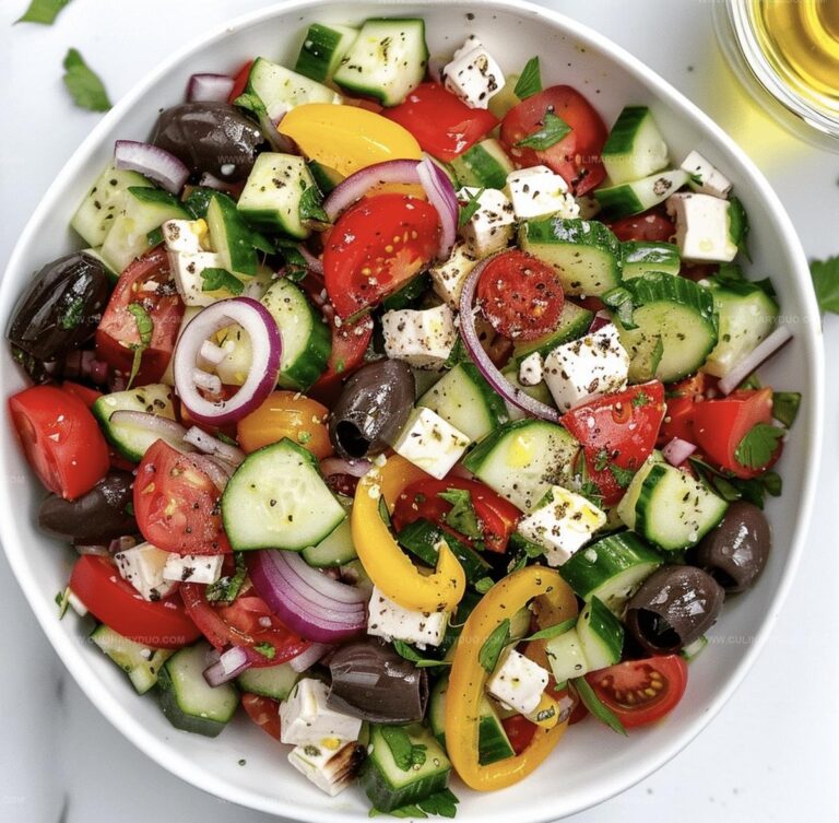 Vegan Greek Salad Recipe