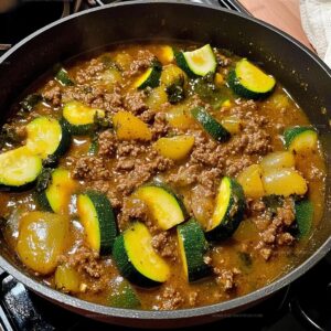 Calabacitas Con Carne Molida En Salsa Verde Recipe
