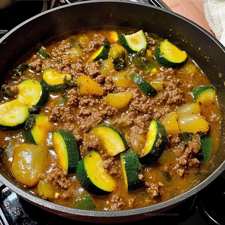 Calabacitas Con Carne Molida En Salsa Verde Recipe