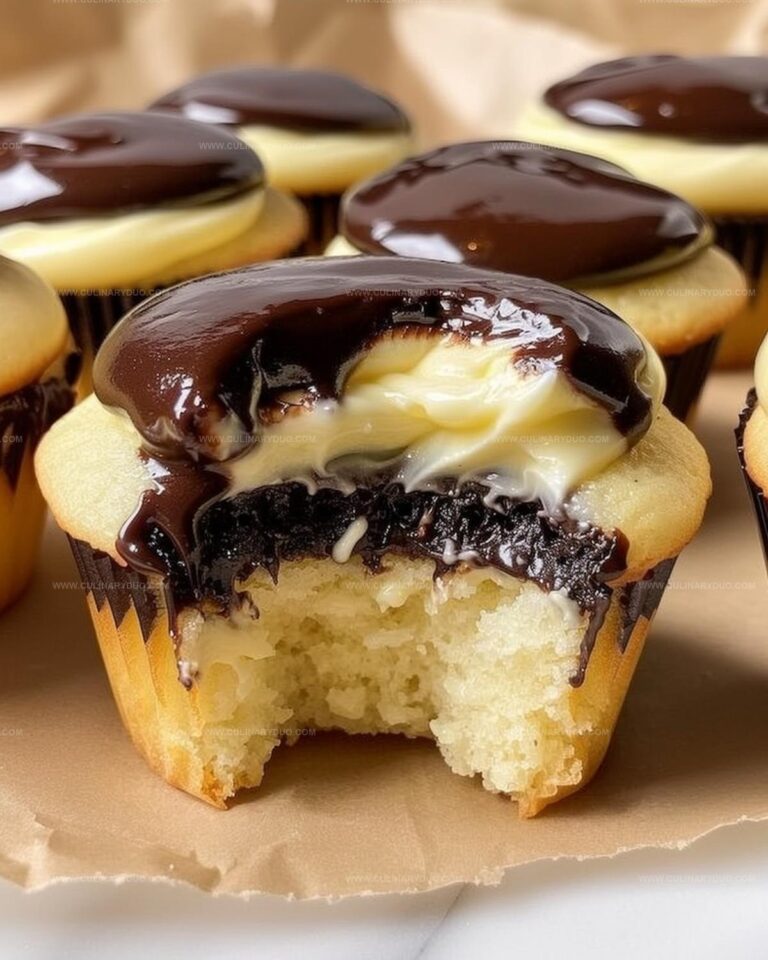 Boston Cream Cupcakes Recipe