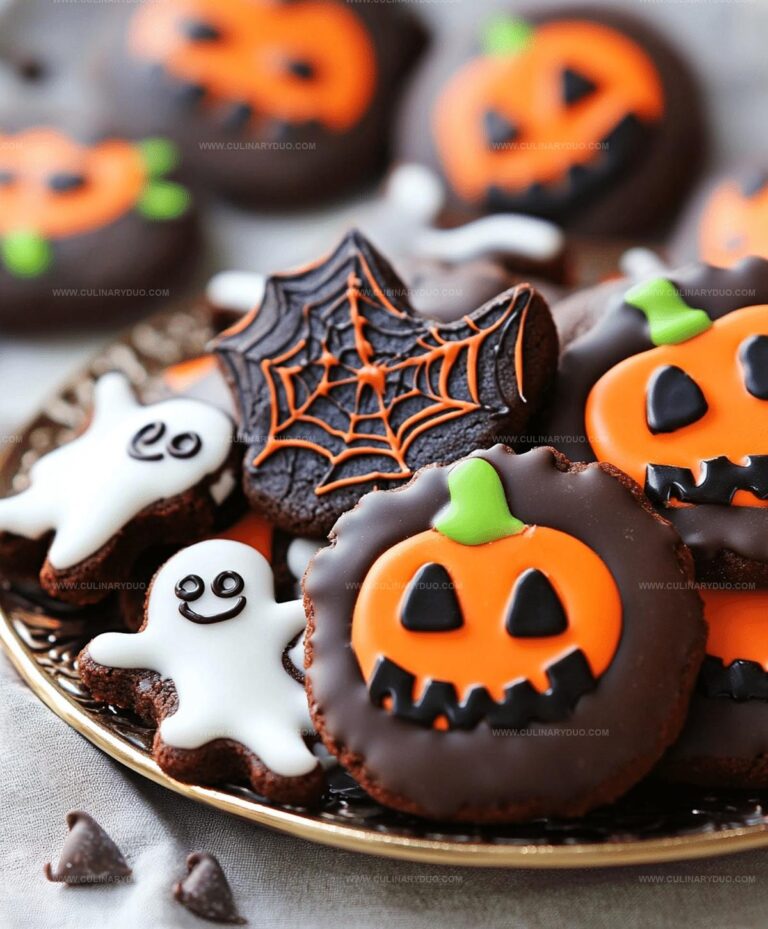 Halloween Chocolate Cookies Recipe