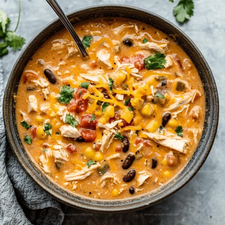 Easy Chicken Taco Soup Recipe