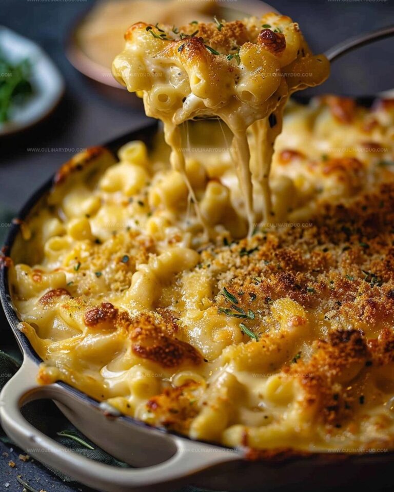 Poblano Smoked Gouda Mac and Cheese Recipe