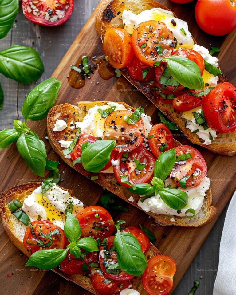 Burrata Bruschetta Recipe