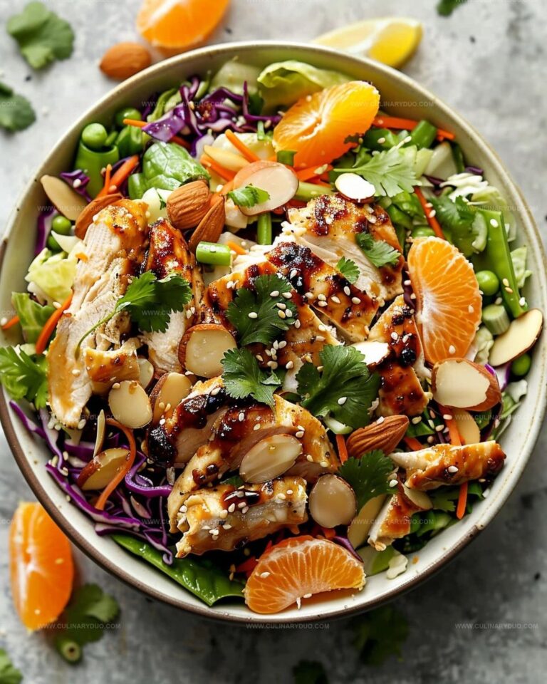 Exotic Citrus Almond Chicken Crunch Recipe