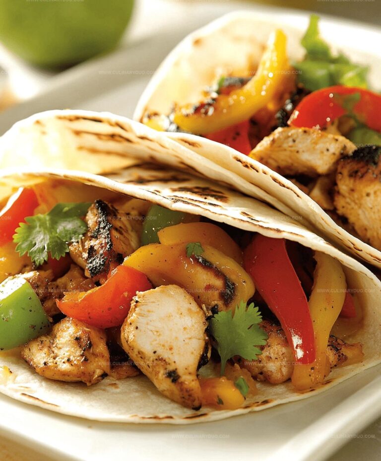 The Chicken Fajitas Recipe