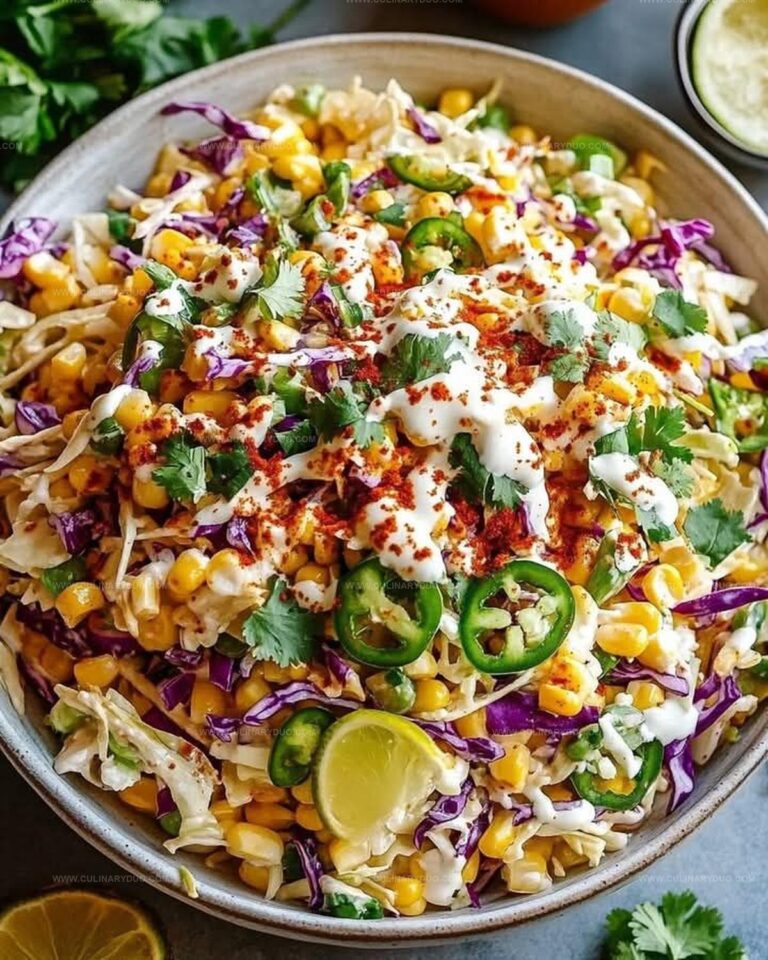 Mexican Street Corn Coleslaw Recipe
