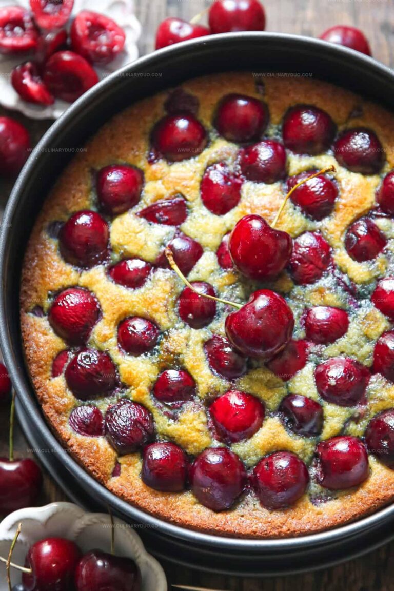 Simple Cherry Cake Recipe
