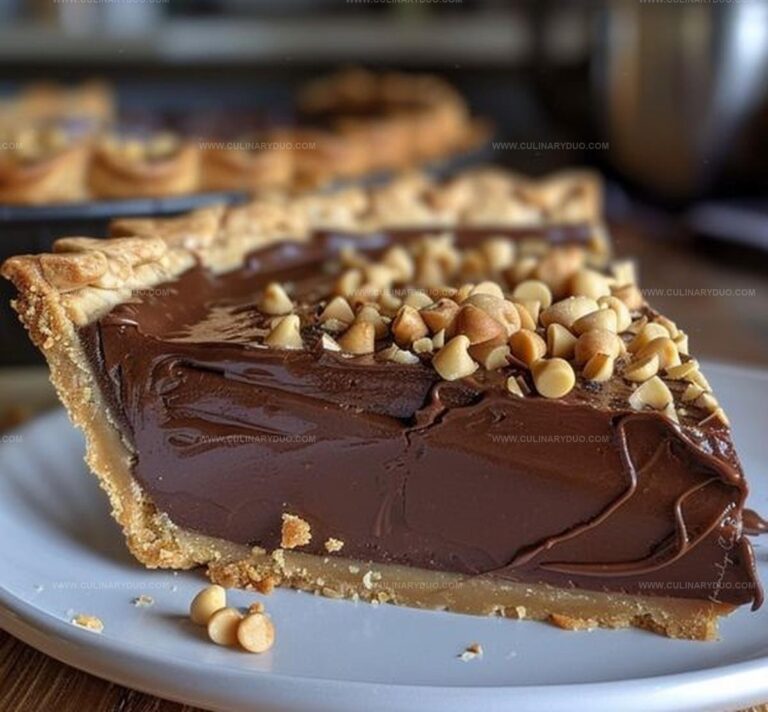 Chocolate Peanut Butter Pie Recipe