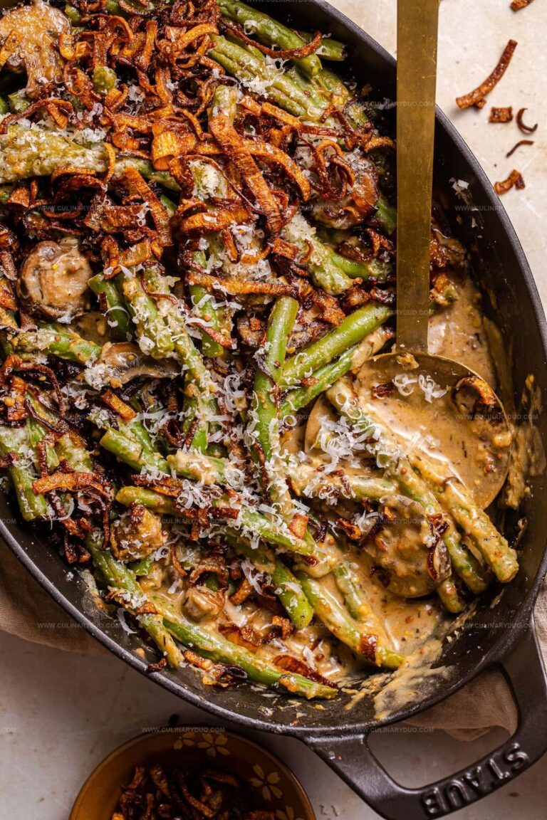 Homemade Green Bean Casserole Recipe
