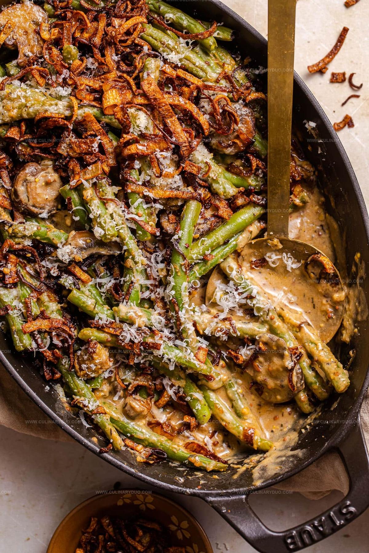 Homemade Green Bean Casserole Recipe