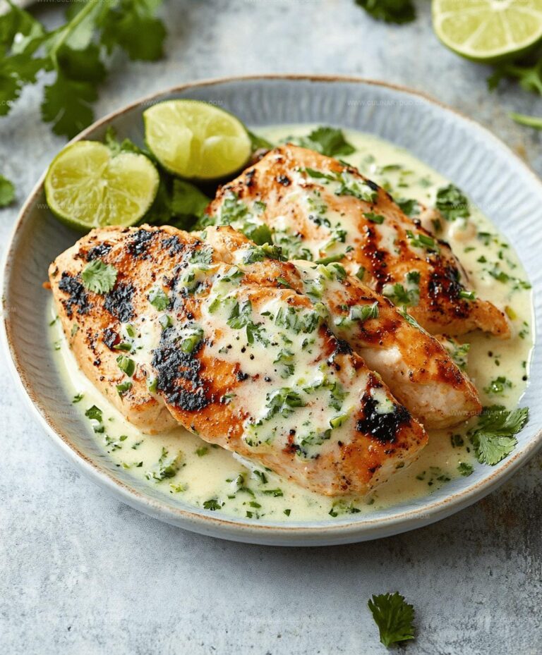 Creamy Coconut Lime Chicken Recipe