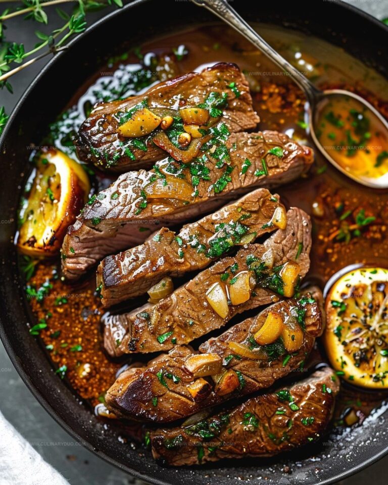 Pan-Seared Garlic Butter Steak Recipe