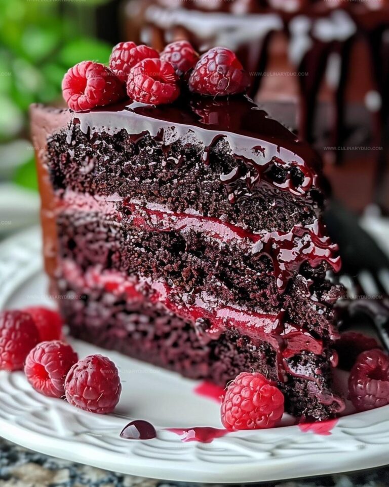 Chocolate Raspberry Cake Recipe