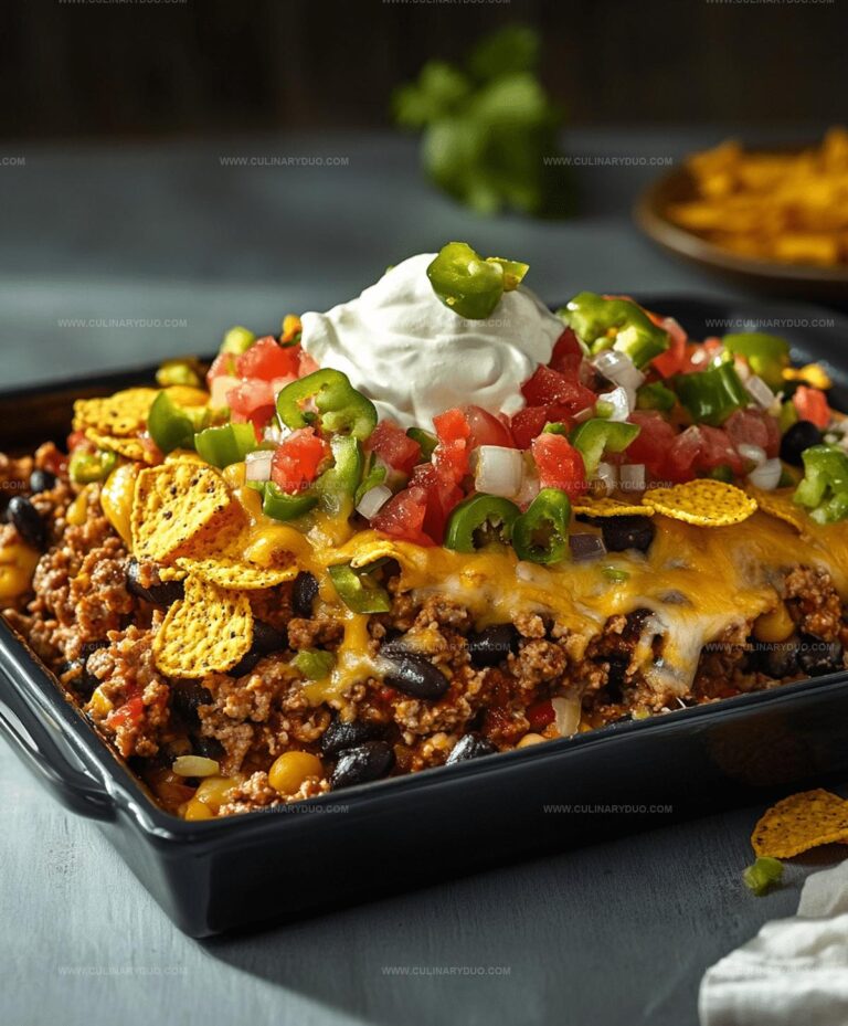 Easy Taco Casserole With Fritos Recipe