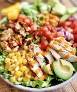 Southwest Chicken Cobb Salad Recipe