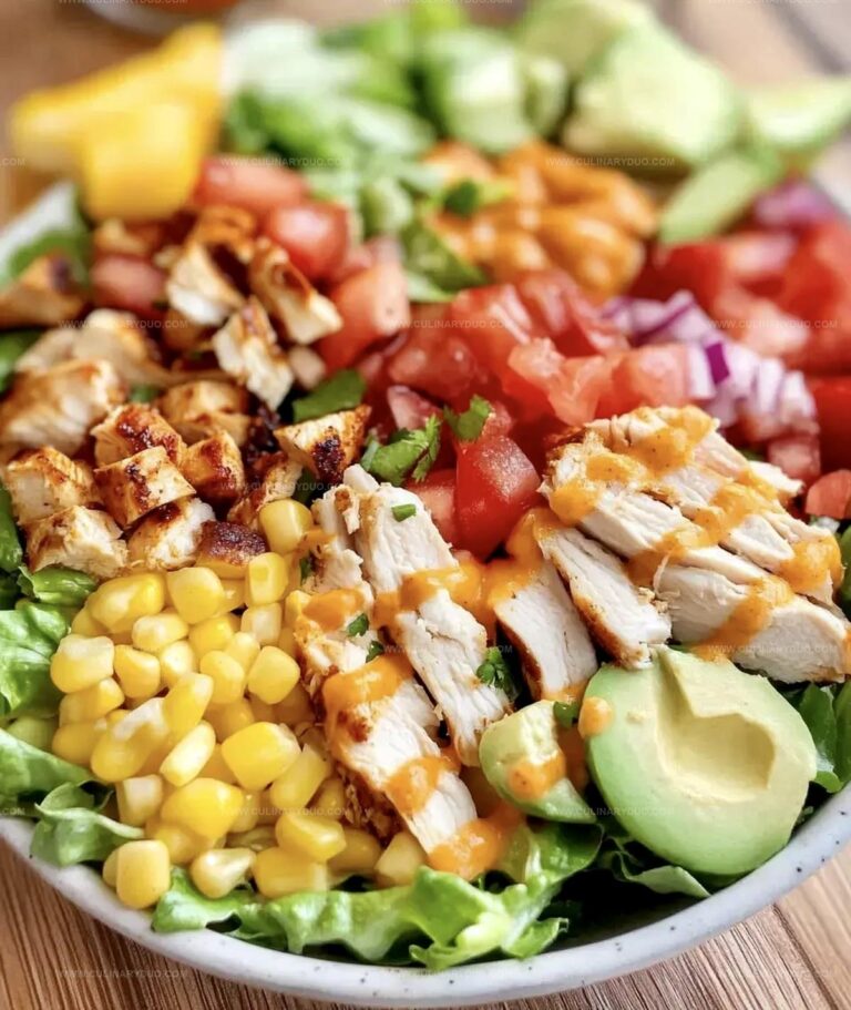 Southwest Chicken Cobb Salad Recipe