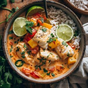 Creamy Coconut White Fish Stew Recipe