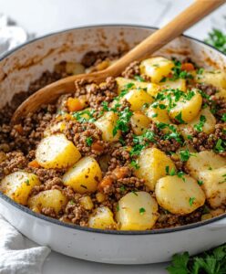 Ground Beef And Potatoes Recipe