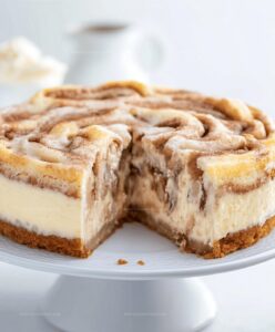Cinnamon Roll Cheesecake Recipe