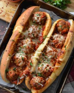 Ultimate Beefy Meatball Sub Delight Recipe