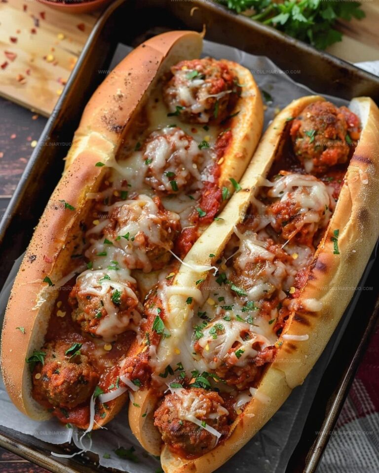 Ultimate Beefy Meatball Sub Delight Recipe