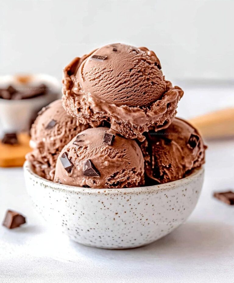 Double Chocolate Ice Cream Recipe