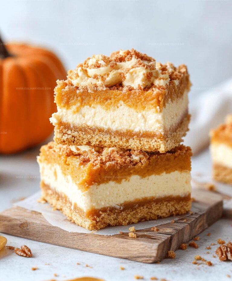 Pumpkin Cheesecake Bars Recipe