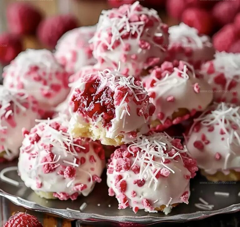 Raspberry Cream Cheese Bites Recipe