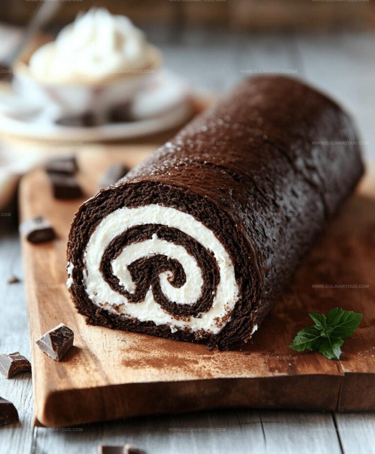 Choco Swiss Roll Delight Recipe