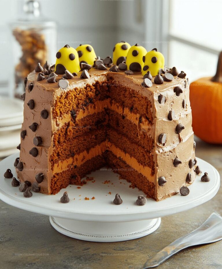 Pumpkin Chocolate Chip Layer Cake Recipe