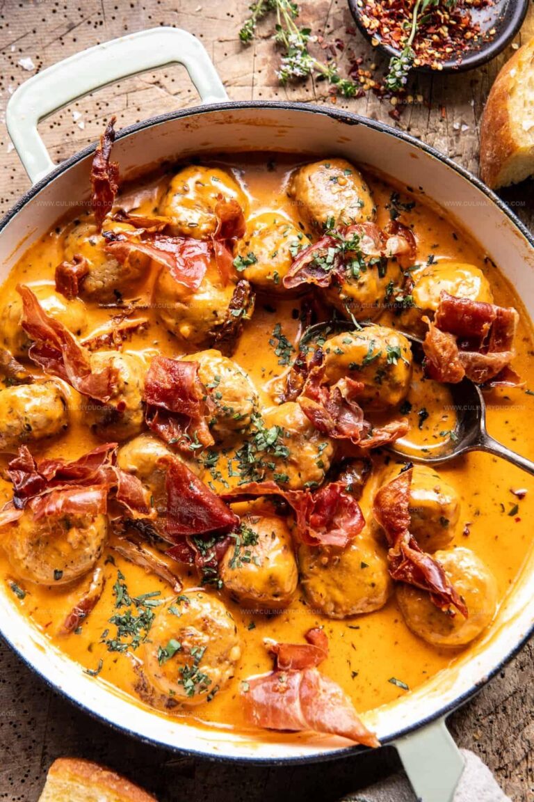 Marry Me Chicken Meatballs Recipe