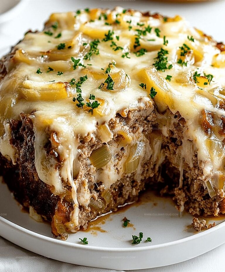 French Onion Meatloaf Recipe