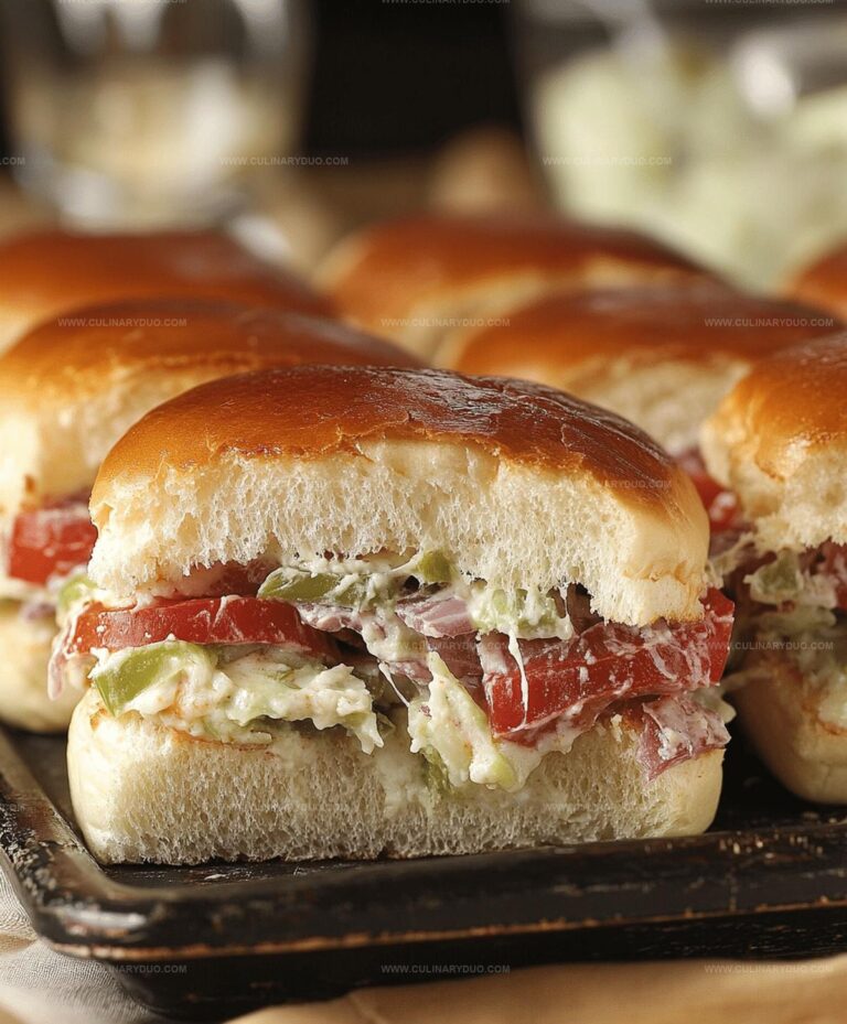 Italian Sliders Recipe