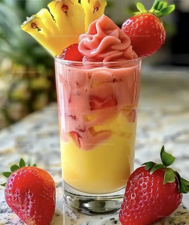 Strawberry Pina Colada Smoothie Recipe