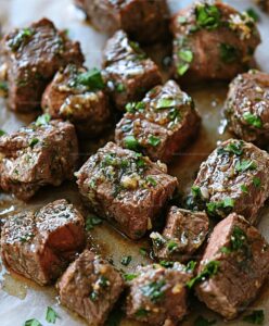 Garlic Butter Steak Bites Recipe
