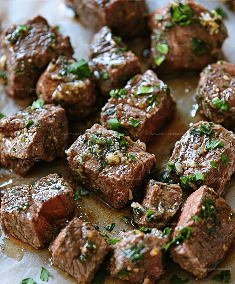 Garlic Butter Steak Bites Recipe
