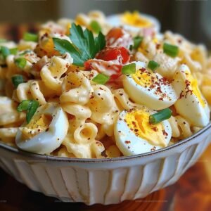 Deviled Egg Pasta Salad Recipe