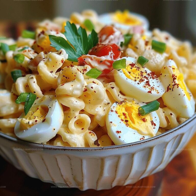 Deviled Egg Pasta Salad Recipe