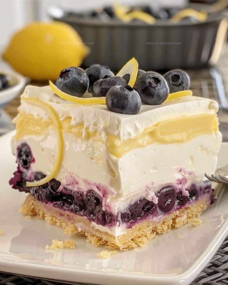 Lemon Blueberry Delight Recipe