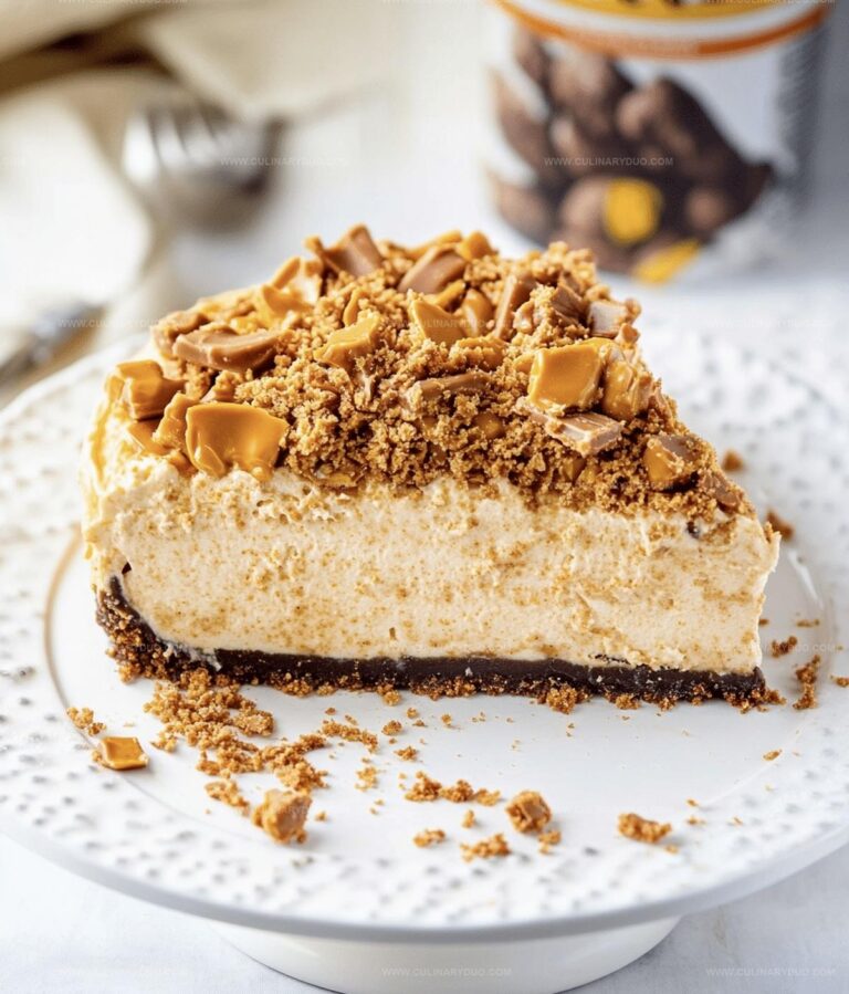 Peanut Butter Butterfinger Cheesecake Recipe