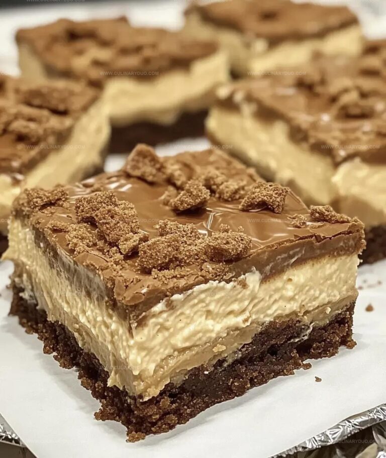 Biscoff Cheesecake Brownies Recipe