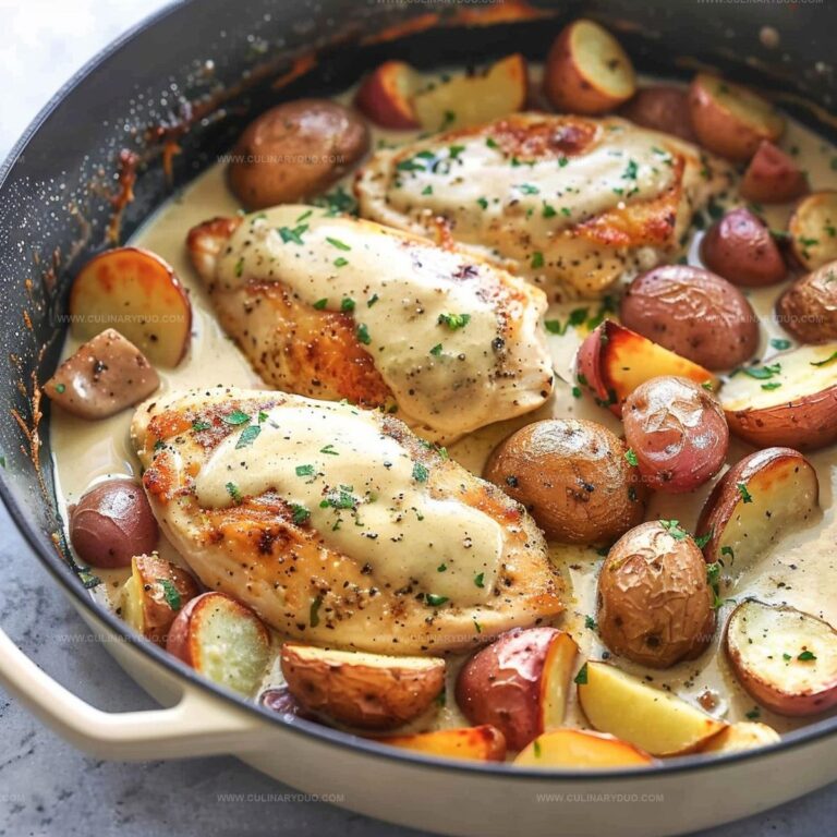 Chicken and Potatoes in Dijon Cream Sauce Recipe
