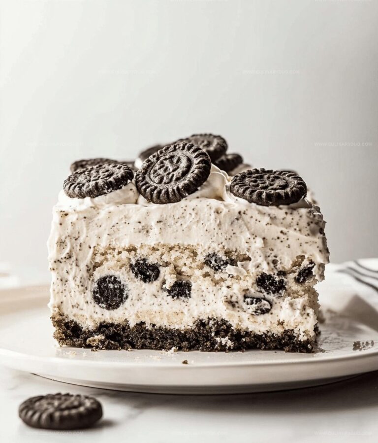 Cookies & Cream Sheet Cake Recipe