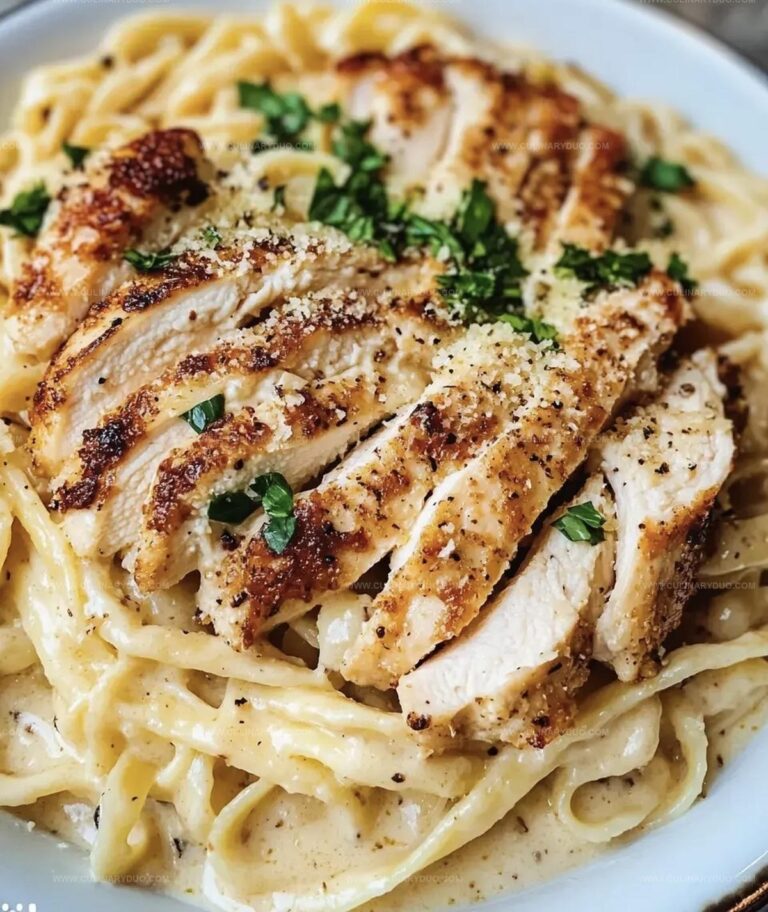 Easy Chicken Alfredo Pasta Recipe