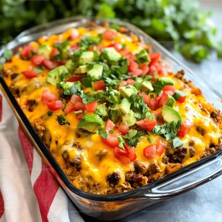 Easy Taco Casserole Recipe