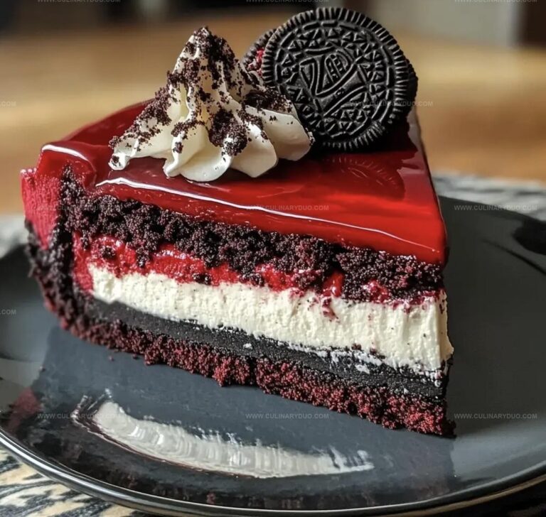 Red Velvet Oreo Cheesecake Recipe