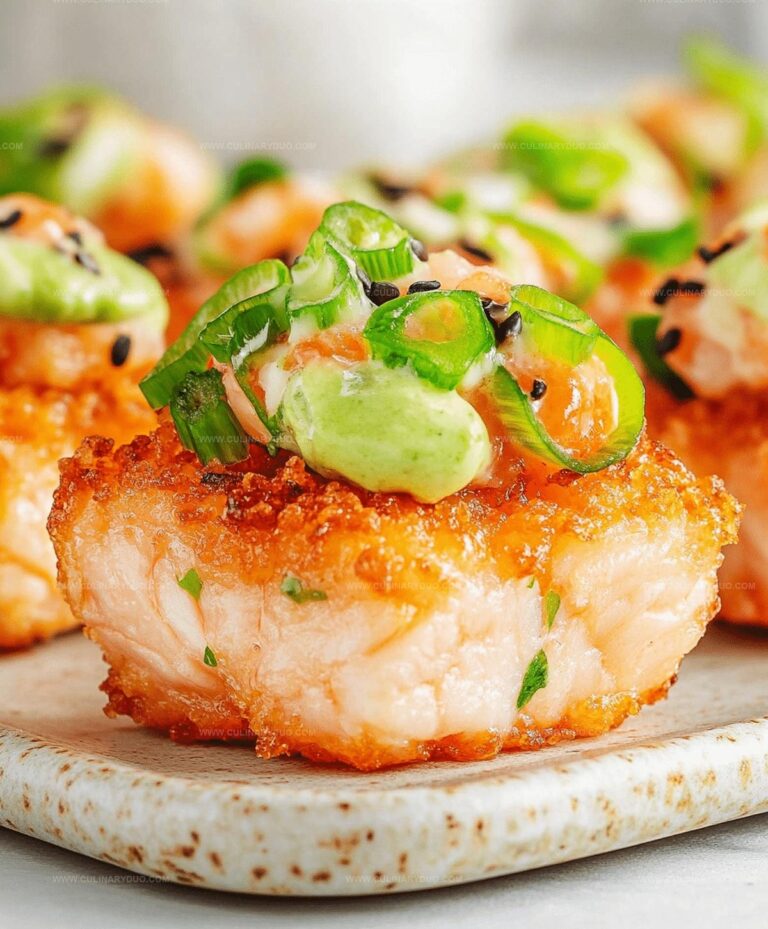 Crispy Spicy Salmon Bites Recipe
