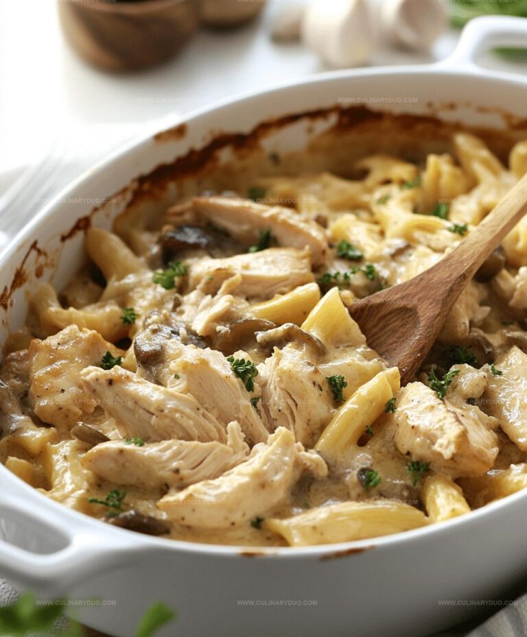 Chicken Marsala Casserole Recipe