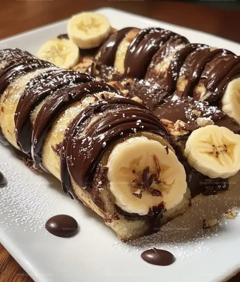 Banana Chocolate Heaven Roll Recipe